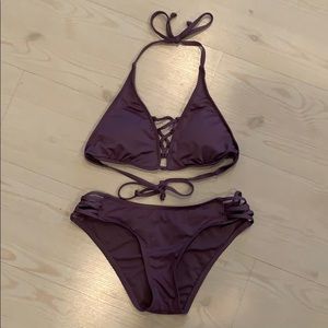 NEVER BEEN WORN Purple bikini